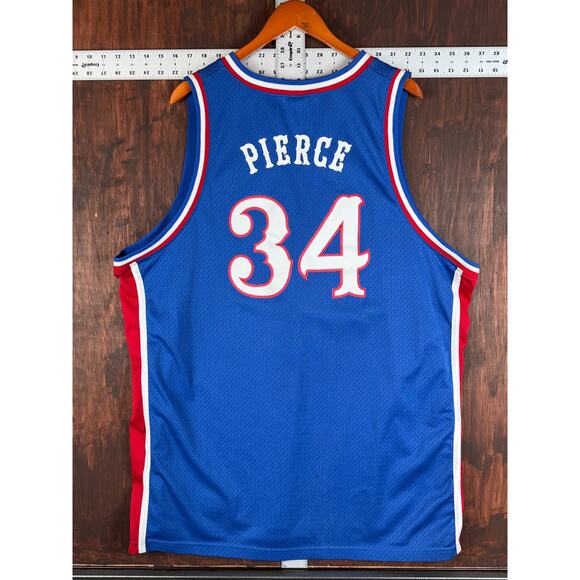 Nike Team Sportswear Kansas Jayhawks Paul Pierce #34 Stitch Jersey VTG Men’s 3XL - Picture 3 of 12
